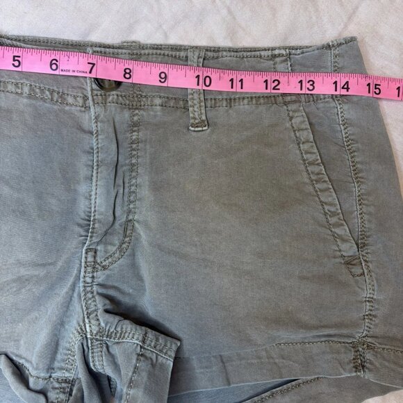 American Eagle Women's Super Stretch Shortie Shorts Size 4 Brown #247 - Picture 4 of 6